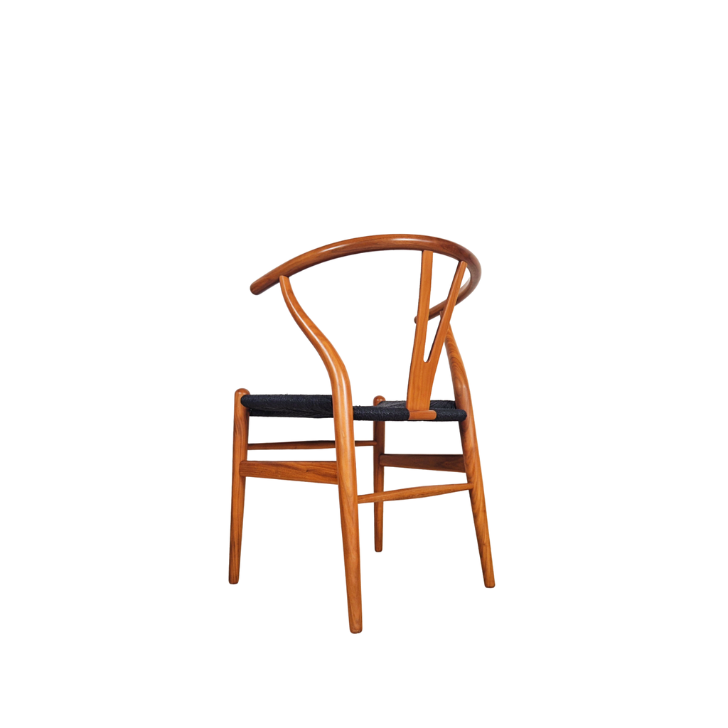 Hans Wegner Model CH24 & Mogens Kold Vintage Teak Dining Table and Chair Set