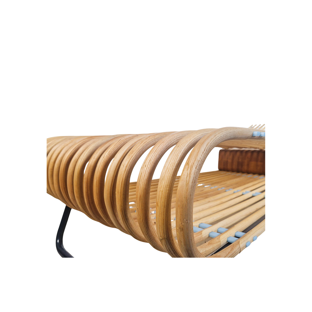 Birge Schneider Solid Bent Ash Danish Daybed Chez Lounge