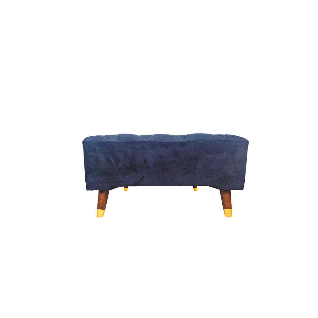 Mark Brazier Jones Atlantis Limited Edition Bronze & Velvet Sofas with Footstool
