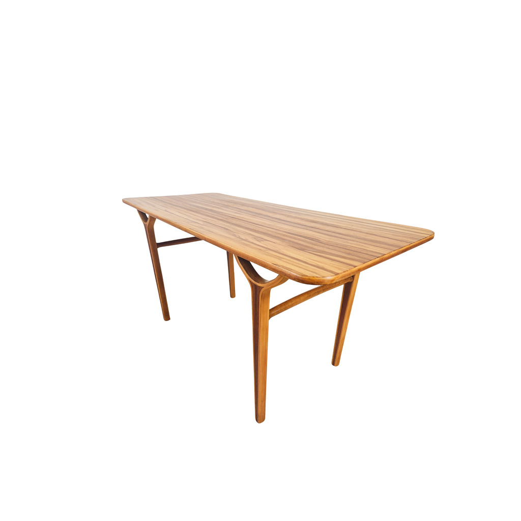 Peter Hvidt and Orla Mølgaard-Nielsen AX Series Tigerwood Coffee Table