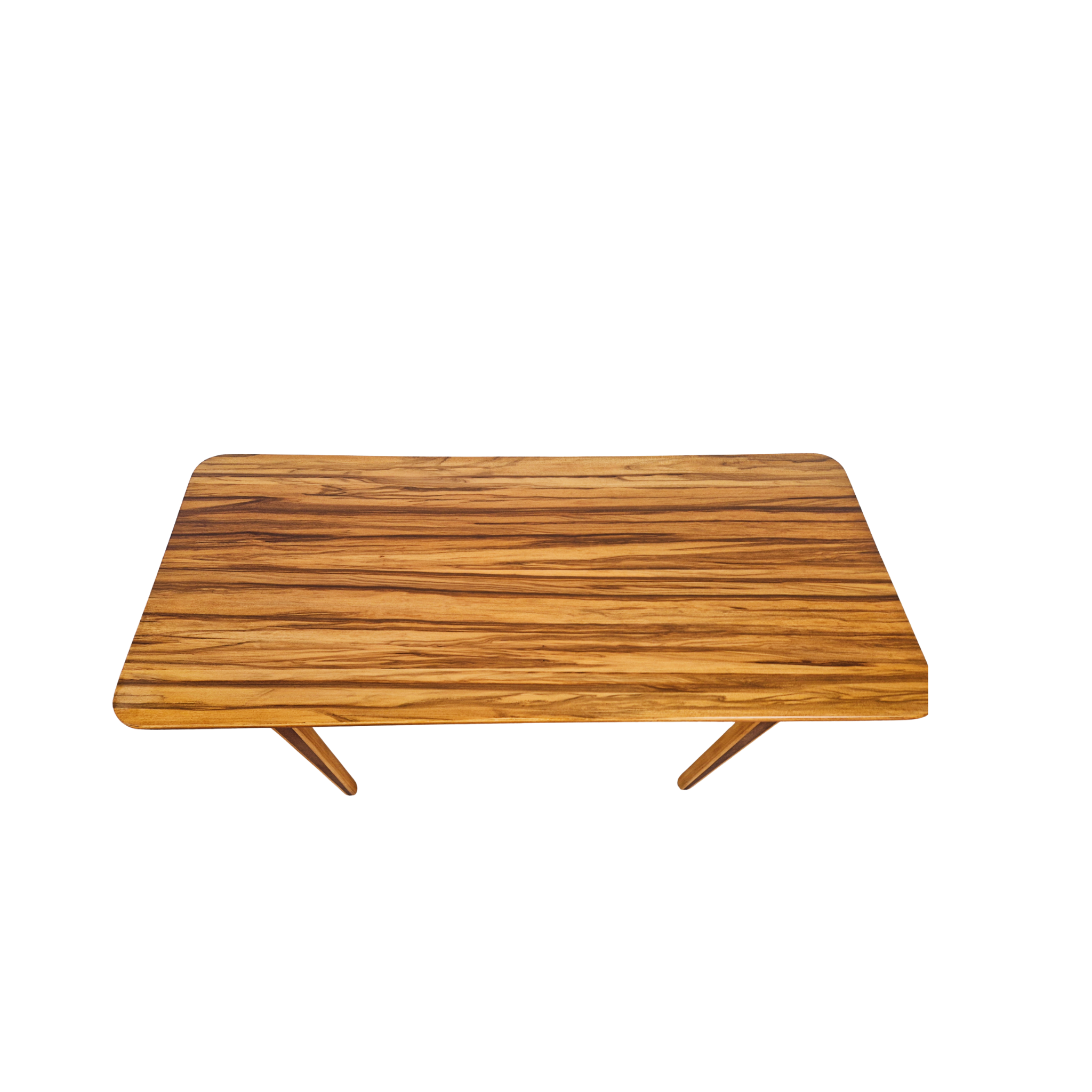 Peter Hvidt and Orla Mølgaard-Nielsen AX Series Tigerwood Coffee Table