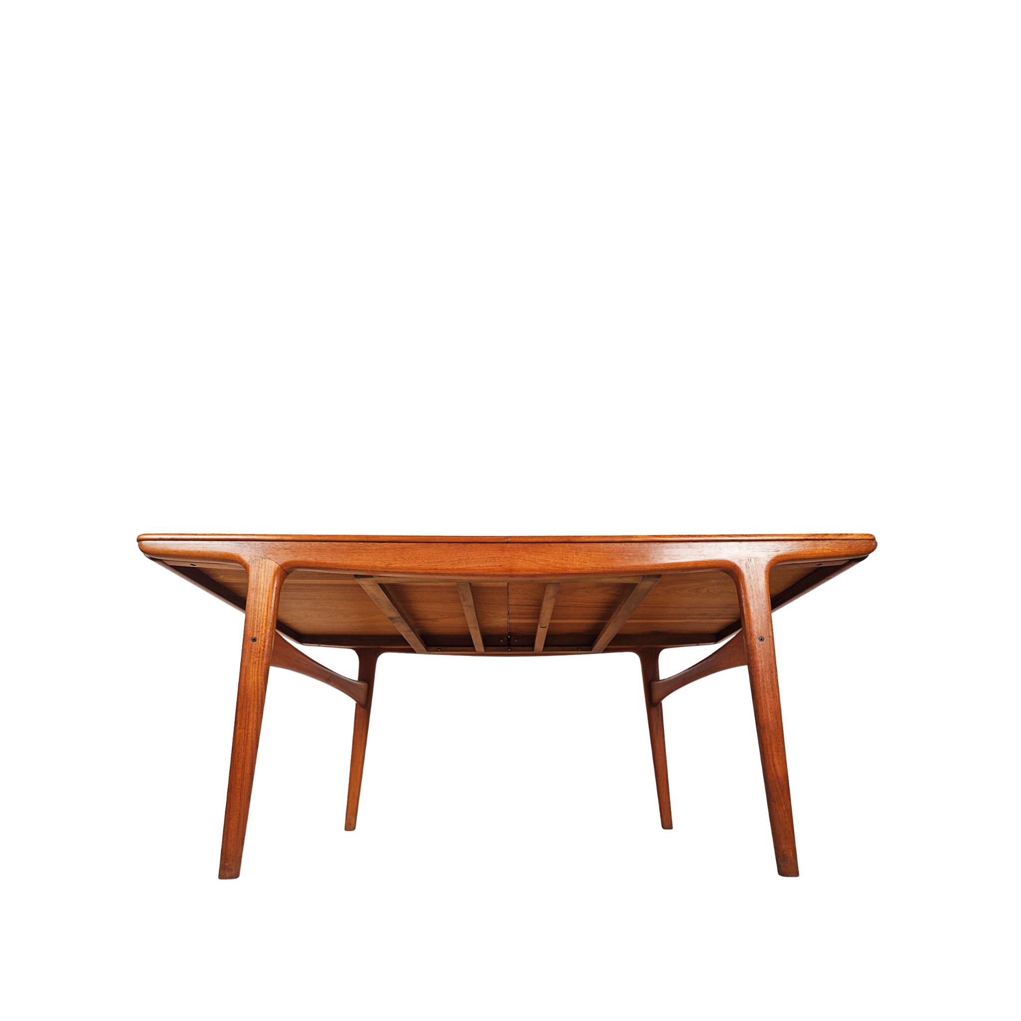 Hans Wegner Model CH24 & Mogens Kold Vintage Teak Dining Table and Chair Set