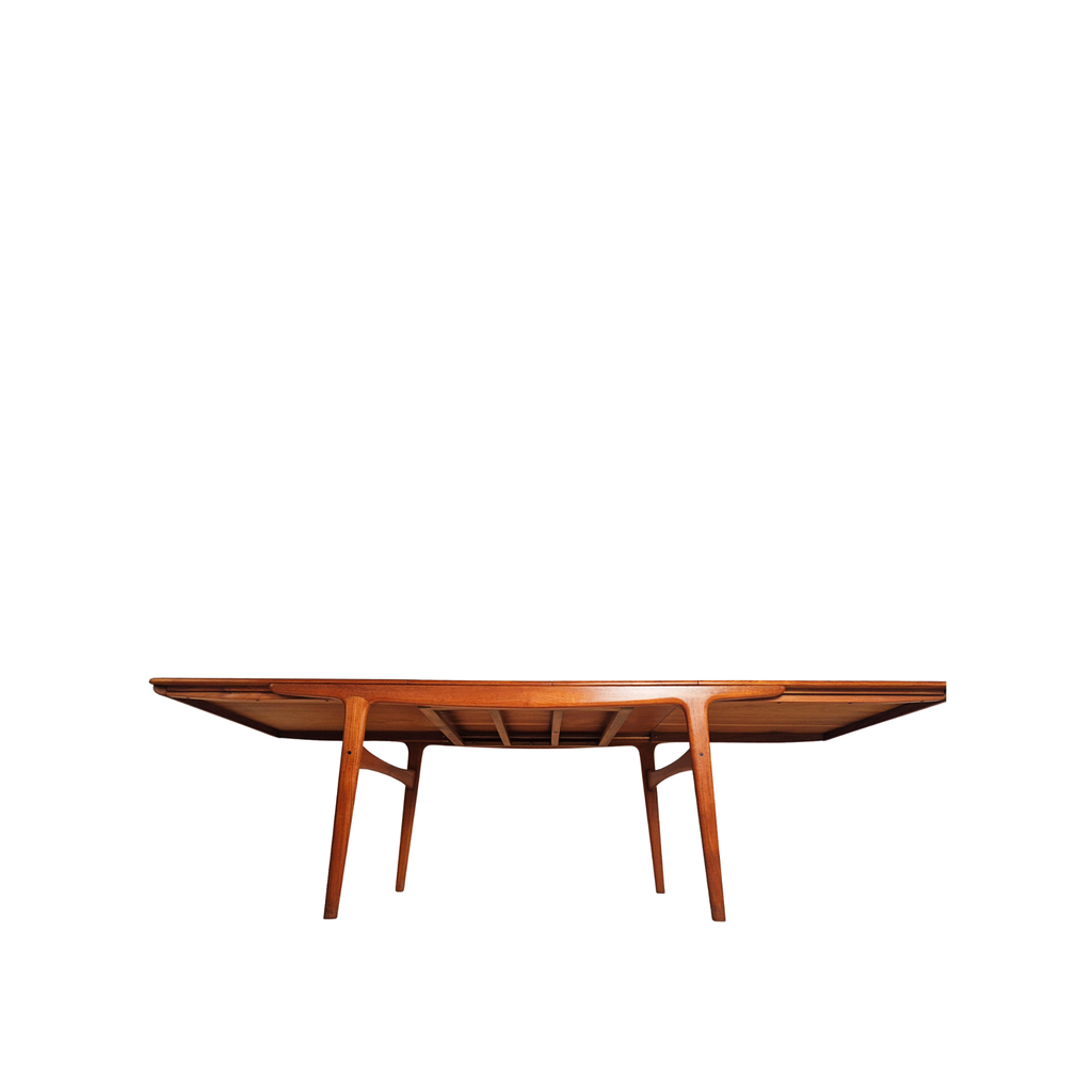 Hans Wegner Model CH24 & Mogens Kold Vintage Teak Dining Table and Chair Set