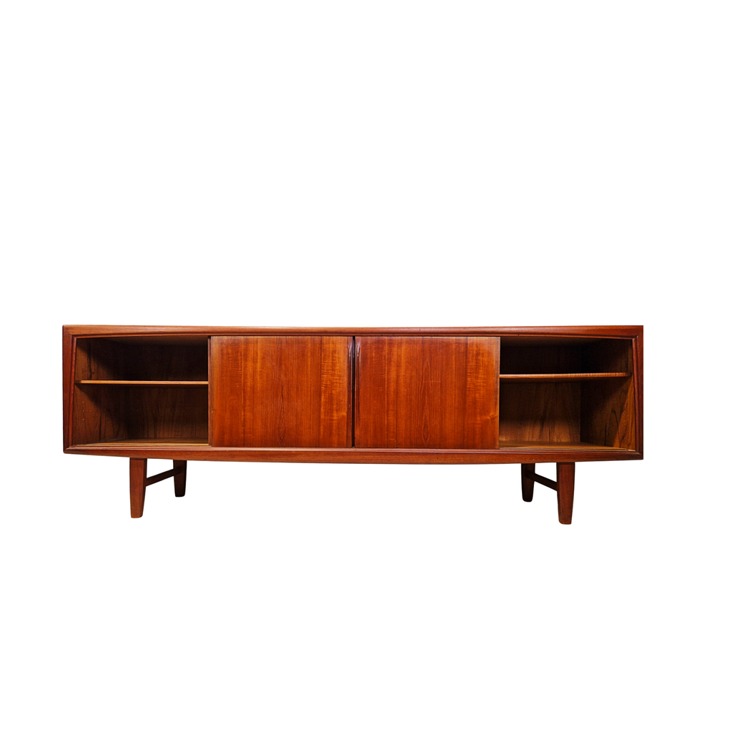 Gunni Ømman For Axel Christiansen Danish Long Sideboard Credenza