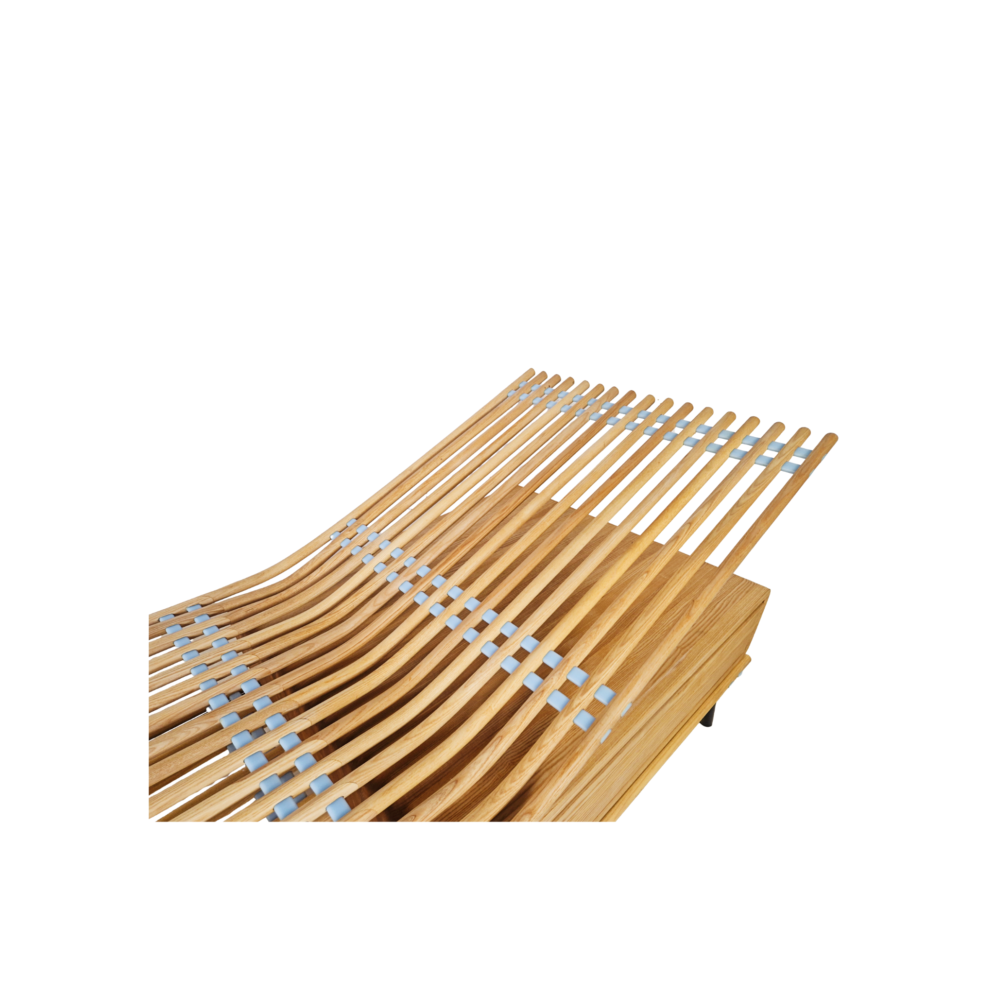Birge Schneider Solid Bent Ash Danish Daybed Chez Lounge