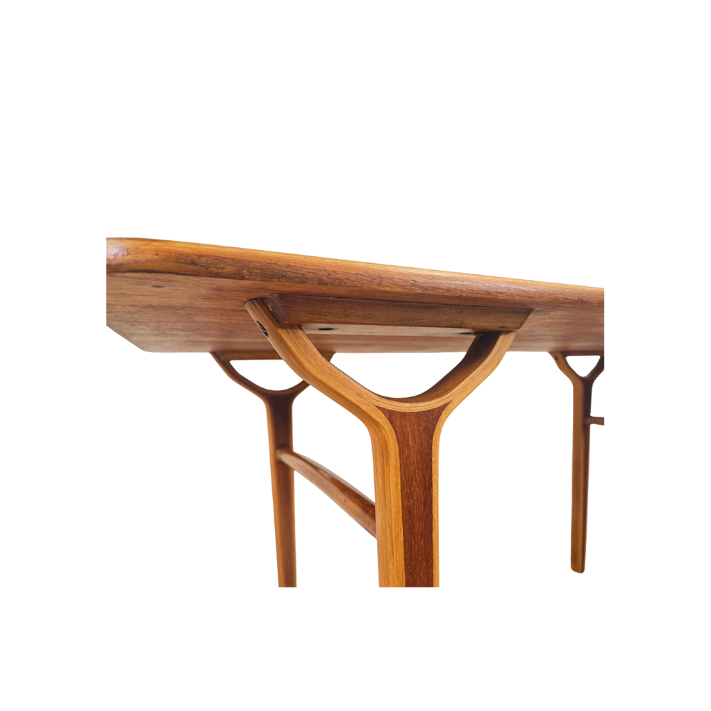 Peter Hvidt and Orla Mølgaard-Nielsen AX Series Tigerwood Coffee Table
