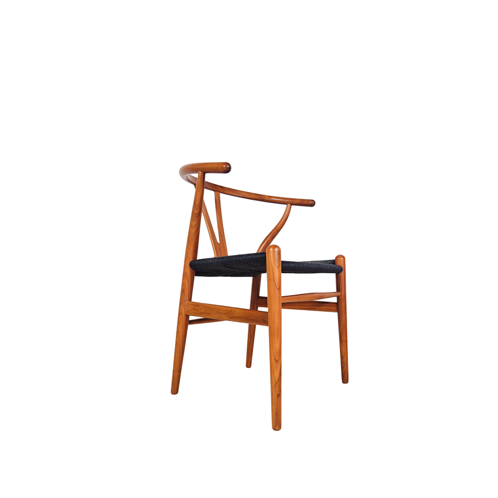 Hans Wegner Model CH24 & Mogens Kold Vintage Teak Dining Table and Chair Set