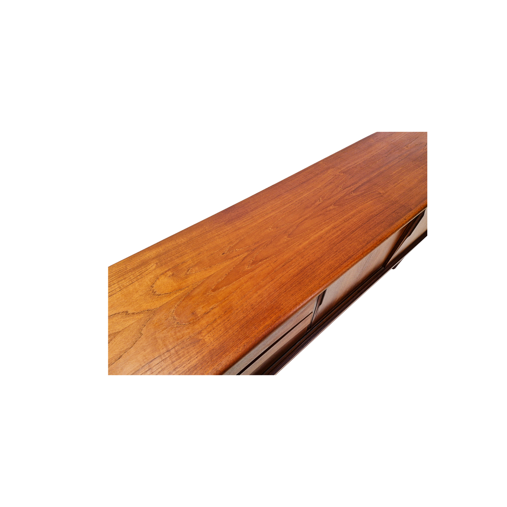 Gunni Ømman For Axel Christiansen Danish Long Sideboard Credenza