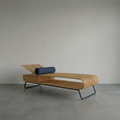 Birge Schneider Solid Bent Ash Danish Daybed Chez Lounge